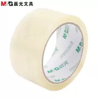 晨光(M&G)AJD97328普透封箱胶带 6卷/筒 打包封箱透明胶卷 封箱器胶布胶纸