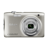 尼康 Coolpix A100 便携数码相机 轻便型数码相机 银色