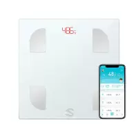 S电子秤体重秤家用 成人智能体脂称 精准人体秤减肥称重小S