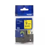 兄弟 BROTHER TZE-621 兄弟TZE-621 9MM黄底黑字标签色带适用所有兄弟PT系列