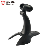汉王（Hanvon）HW-080有线无线通用型条码扫描枪支架 可调角度扫码器扫码枪支架 黑色