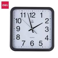 得力(deli) M 8832挂钟(黑色)