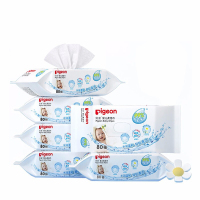 贝亲(Pigeon)PL191 婴儿柔湿巾 80抽/包 单包装