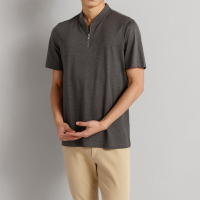 鄂尔多斯ERDOS 春夏纯棉百搭休闲短袖男式T恤