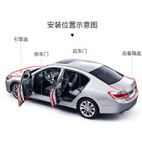 汽车门防撞条贴 CMFZT007 20米/卷 红色