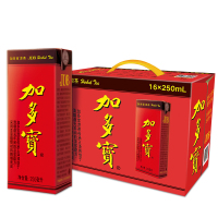 首福 加多宝 凉茶植物饮料 茶饮料 250ml*16盒/箱