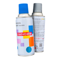 三和 自喷漆 自喷油漆 手摇喷漆 葱绿色 235g(12瓶)