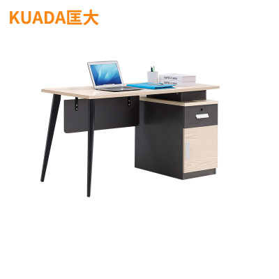匡大 办公桌钢木电脑桌1.2米单人位职员桌KDBZ-16B1201