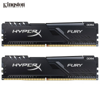 金士顿(Kingston) DDR4 3200 16GB(8G×2)套装 台式机内存条 骇客神条 Fury雷电系列