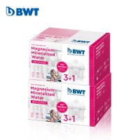 倍世(BWT)滤水壶滤芯第四代镁离子活力款滤芯8只装净水壶滤芯 家用净水壶滤芯 德国原装进口滤芯