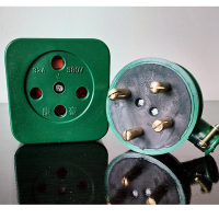 康豪 三相四线插座插头套装 380V 32A