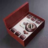 art make taste 1997 复古仿柴烧一壶六杯套组茶具（50套起发）