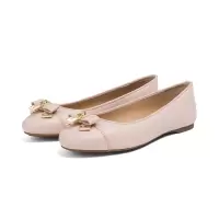 Michael Kors/迈克·科尔斯女士牛皮蝴蝶结装饰平底鞋40T7ALFP2L