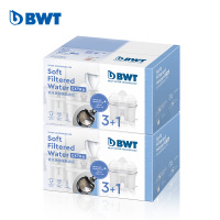 倍世(BWT)滤水壶滤芯第四代去水垢加强款滤芯8只装净水壶滤芯 家用净水壶滤芯 德国原装进口滤芯