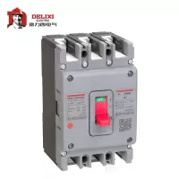 德力西CDM3-100S/3300 100A 塑壳断路器 空气开关 (个)