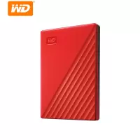 西部数据(WD)2TB USB3.0 移动硬盘My Passport随行版 2.5英寸 红色WDBYVG0020BRD
