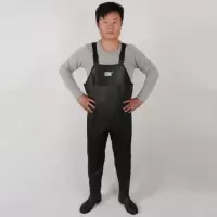 908A 防化涉水服水叉皮叉下水裤钓鱼裤(50件起订）