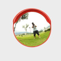 道路转弯镜凸透镜防盗抢反光镜地下停车场车库广角镜规格室外60cm/只