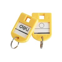 得力(deli) DY 9330 钥匙牌标签牌 彩色塑料分类牌