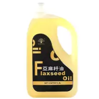 黄金树亚麻籽油 物理压榨食用油植物油 1.8L瓶装