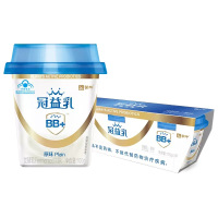 蒙牛 冠益乳BB+ 原味100g*3 三连杯