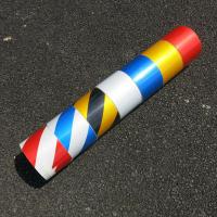 防护警戒带尺寸约5CM*45M警示反光条反光贴安全反光带