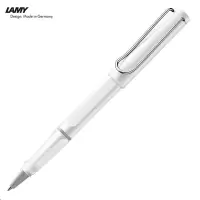 凌美(LAMY)狩猎者 白色 宝珠笔 签字笔 黑色笔芯 白色