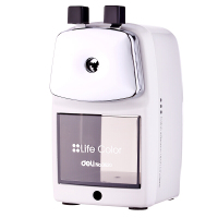 得力0620金属外壳削笔机(白)