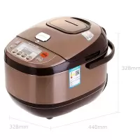 九阳4升 JYF-40FS22 家用多功能 可预约原釜内胆智能电饭锅 电热锅 咖啡色