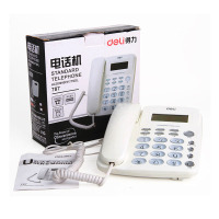 得力(deli) 787来电显示办公家用电话机/固定电话/座机 (QH)