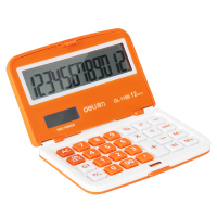 得力1109A计算器(橙)(台)