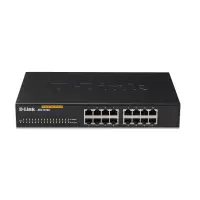友讯(D-Link)DES-1016A 16口百兆非网管交换机 桌面式(带机架配件)