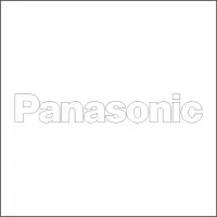 松下Panasonic英文组合标 精品发光字 百和仕