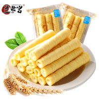 兰象岩奶钙夹心蛋卷心酥办公室休闲小吃零食威化饼干