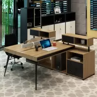 鑫办公 办公桌椅组合简约现代2/4四人电脑桌屏风办工桌椅创意员工职员桌