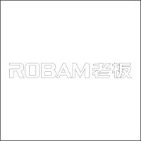 ROBAM老板 中英文组合标 精品发光字 百和仕