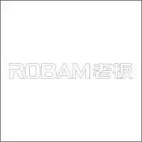 ROBAM老板 中英文组合标 精品发光字 百和仕