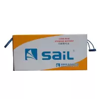 风帆(sail)蓄电池 蓝包低温启动电瓶 6-QA-120 120AH