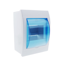 Aibik 塑料配电箱 漏保盒2位回路空开箱