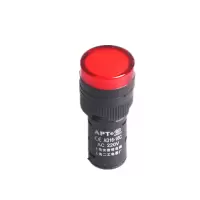 企业定制 APT指示灯 AD16-16C LED信号开孔16MM 红色 220V(10个装)起订量10组