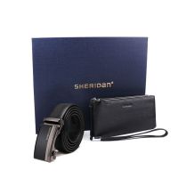 SHERIDAN喜来登 男士商务套装礼盒 NL170971S(手包NL161016S加皮带NL160954S)