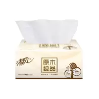 软品纸抽软包纸 清风小原木 软抽BR388C2 3包/提 QN