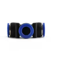 气管快速三通接头PE-16 气管接头T型正三通10个/组--(组)气动元件