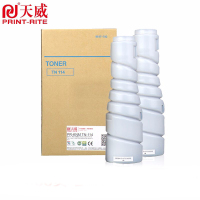 天威TN114黑色粉盒适用美能达220/162/7516/7521/163/211/183/1611/2011双支装
