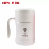 膳魔师女神保温杯 TCMG-370 牛奶白 370ML有把手大咖杯/304不锈钢保温杯/水杯/杯子THERMOS 通用