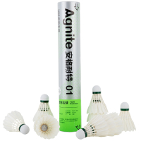 得力 安格耐特 F2206 羽毛球(白色)(12个/筒)