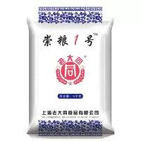 崇明大米10斤农家香米珍珠米粳米粥米-崇粮1号5KG