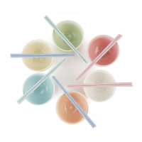 多样屋TA030102021ZZ彩晶陶瓷餐具套装