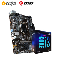 微星MSI B365M PRO-VH主板+i3 9100F处理器 板U套装