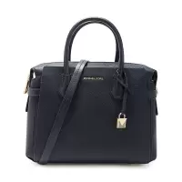 Michael Kors/迈克·科尔斯女士MERCER系列牛皮单肩包30S9GM9S2B深蓝色30S9GM9S2L414